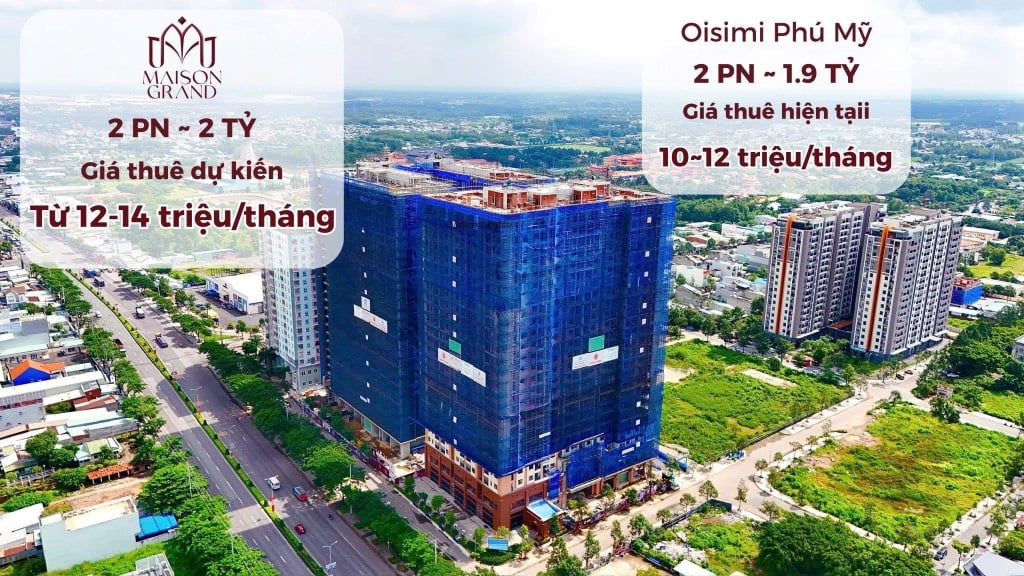 BÁN CĂN HỘ MAISON GRAND, BOOKING GIỮ CHỖ 30TR, ĐƯỢC CHIẾT KHẤU 30TR