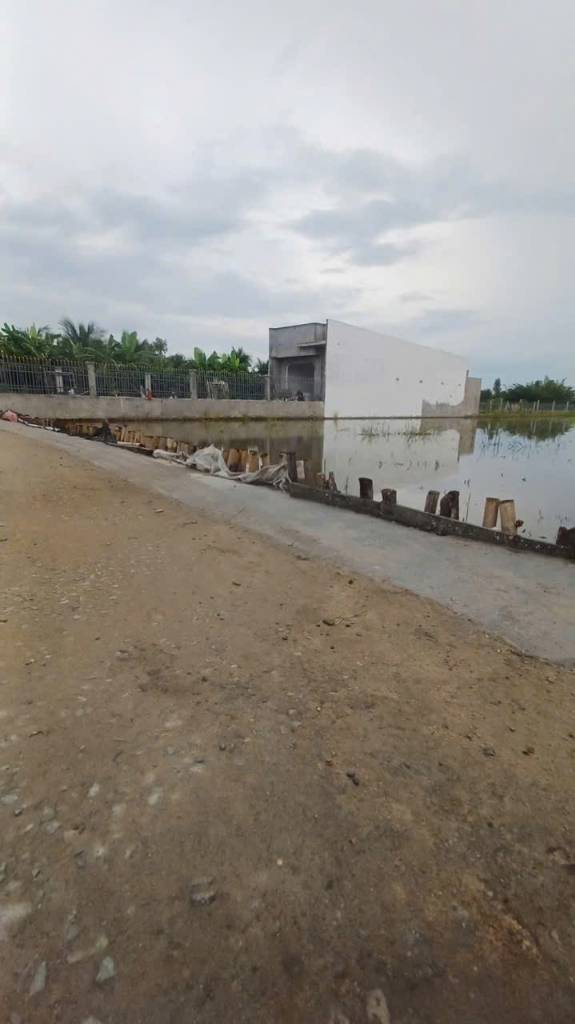 Bán nhà vườn xã Long Hòa, Cần Đước, sắp hoàn thiện, dt 341m2, full thổ giá 1,75 tỷ
