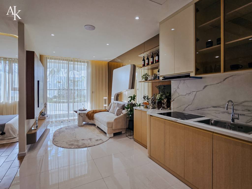 Bán căn hộ 1pn dự án A&K Tower của chủ đầu tư OCB, thiết kế sang trọng