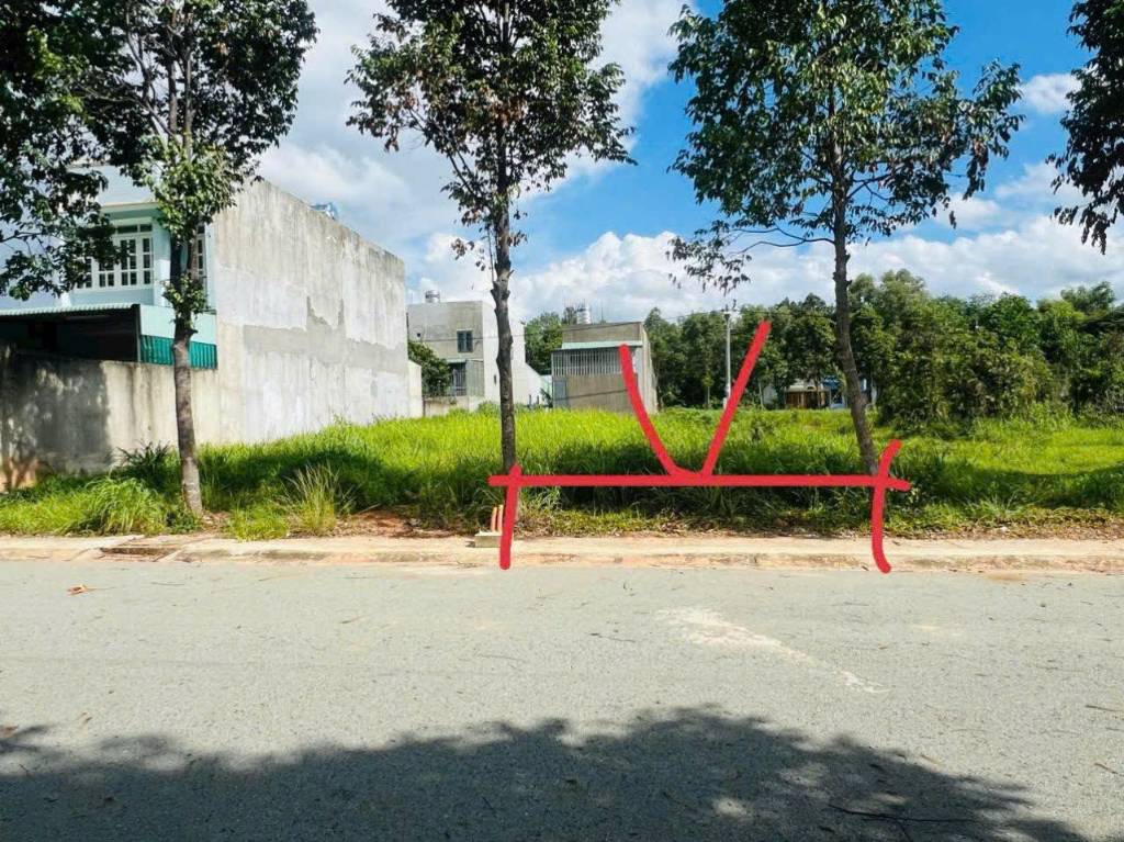 Bán lô đất ở Mỹ Phước 3, Thới Hòa, Bến Cát, 150m, sổ hồng riêng, full thổ cư, giá 1 tỷ 450