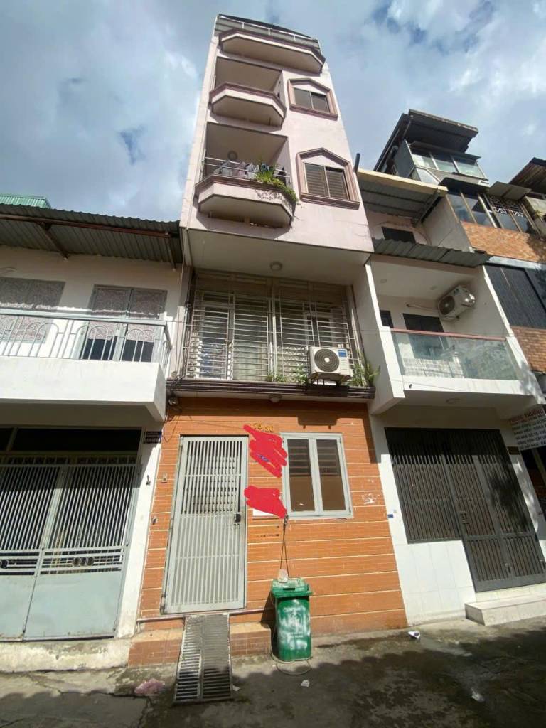 BÁN NHÀ CMT8, QUẬN 10, 2 MẶT TIỀN TRƯỚC SAU, HẺM Ô TÔ, 13 TỶ