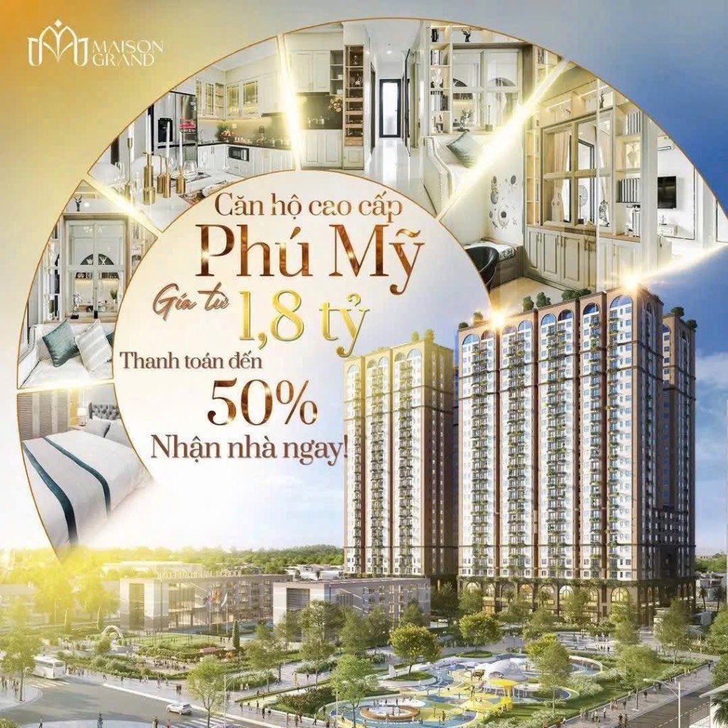 CĂN HỘ PHÚ MỸ MAISON GRAND TUMYS HOMES