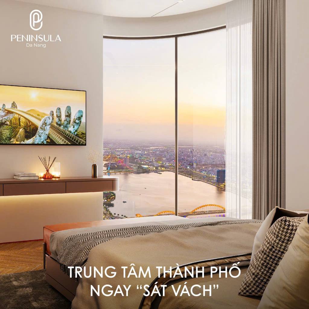 Bán nhanh căn 2pn Peninsula Đà Nẵng, 63,6m², view biển, giá chỉ 4,3 tỷ