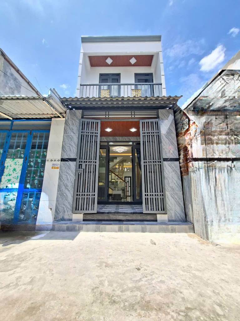 BÁN NHÀ 1 LẦU HẺM XE HƠI - MỚI HOÀN THIỆN -
