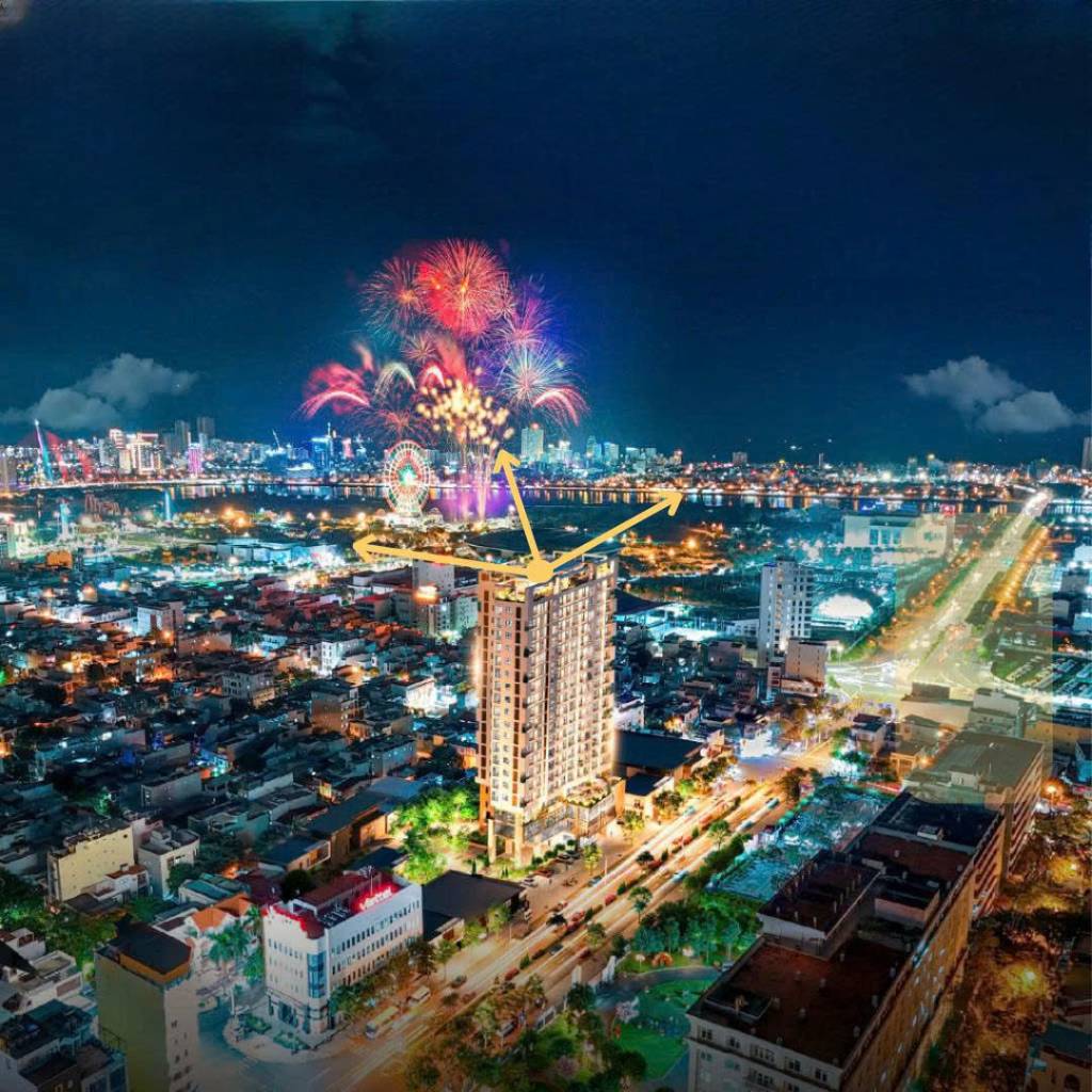 Bán căn hộ Vista Đà Nẵng 2PN view pháo hoa - Trước 25/10 giảm chỉ còn 4.75 tỷ