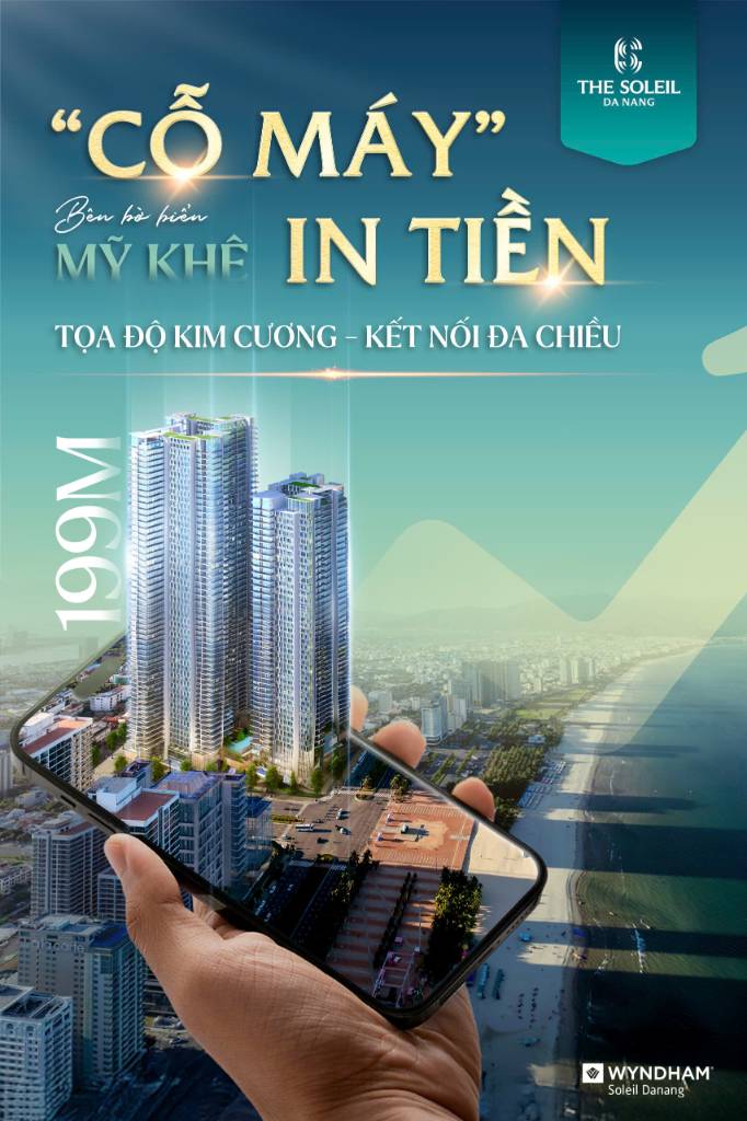 Chỉ từ 3 tỷ sở hữu Studio view biển Mỹ Khê, The Soleil Đà Nẵng, tiêu chuẩn 5 sao quốc tế