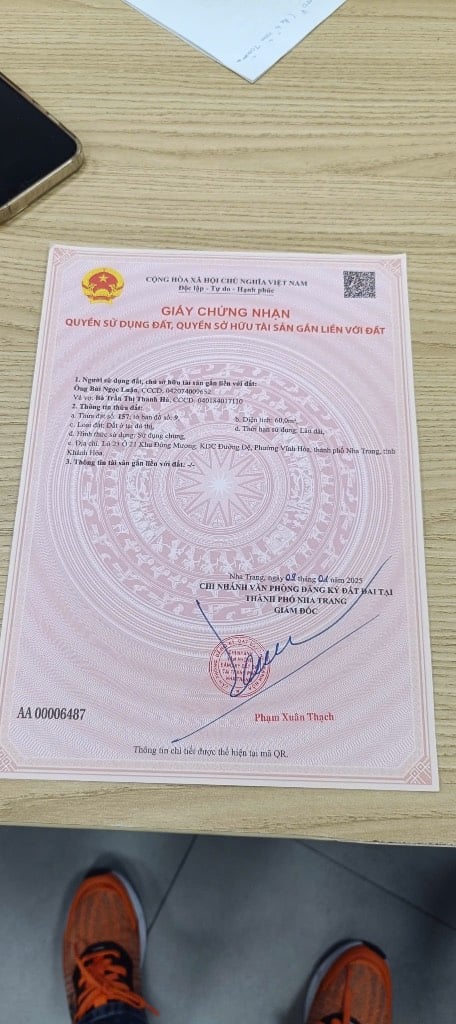 -Bán Nhà hẻm Nguyễn bặc (khu đông mương ) hòn xện, Vĩnh hoà nha trang diện tích 60m2 giá 3tỷ950