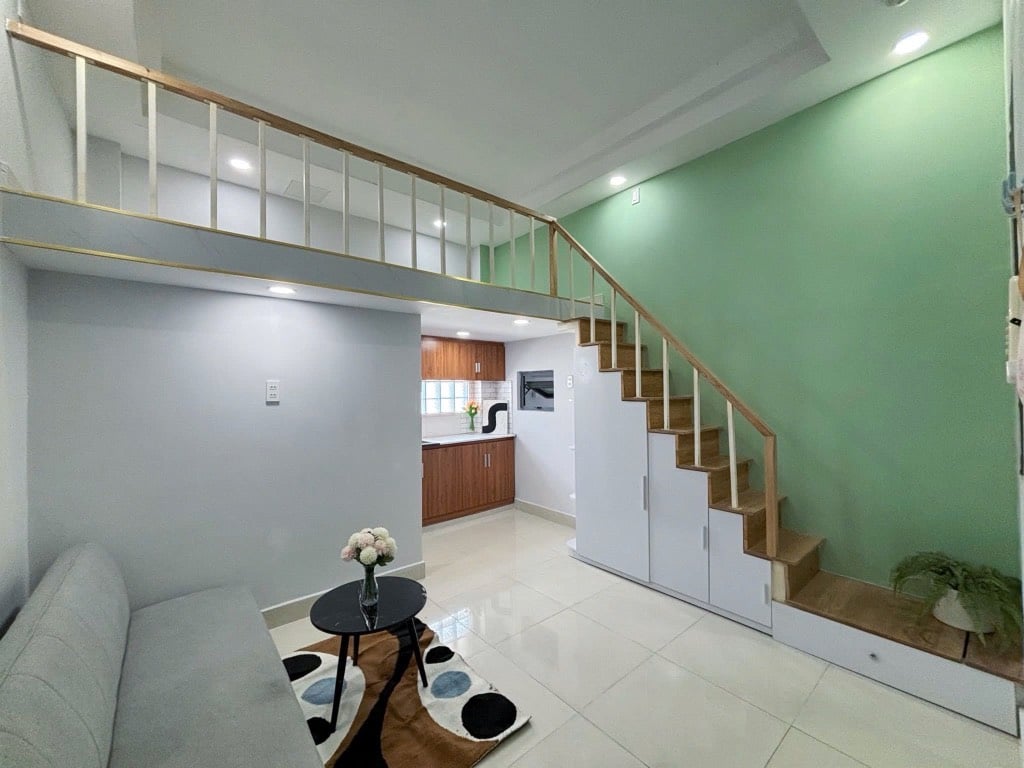 Phòng duplex hiện đại, sạch đẹp, đầy đủ nội thất tại Chu Văn An – Bình Thạnh, không chung chủ