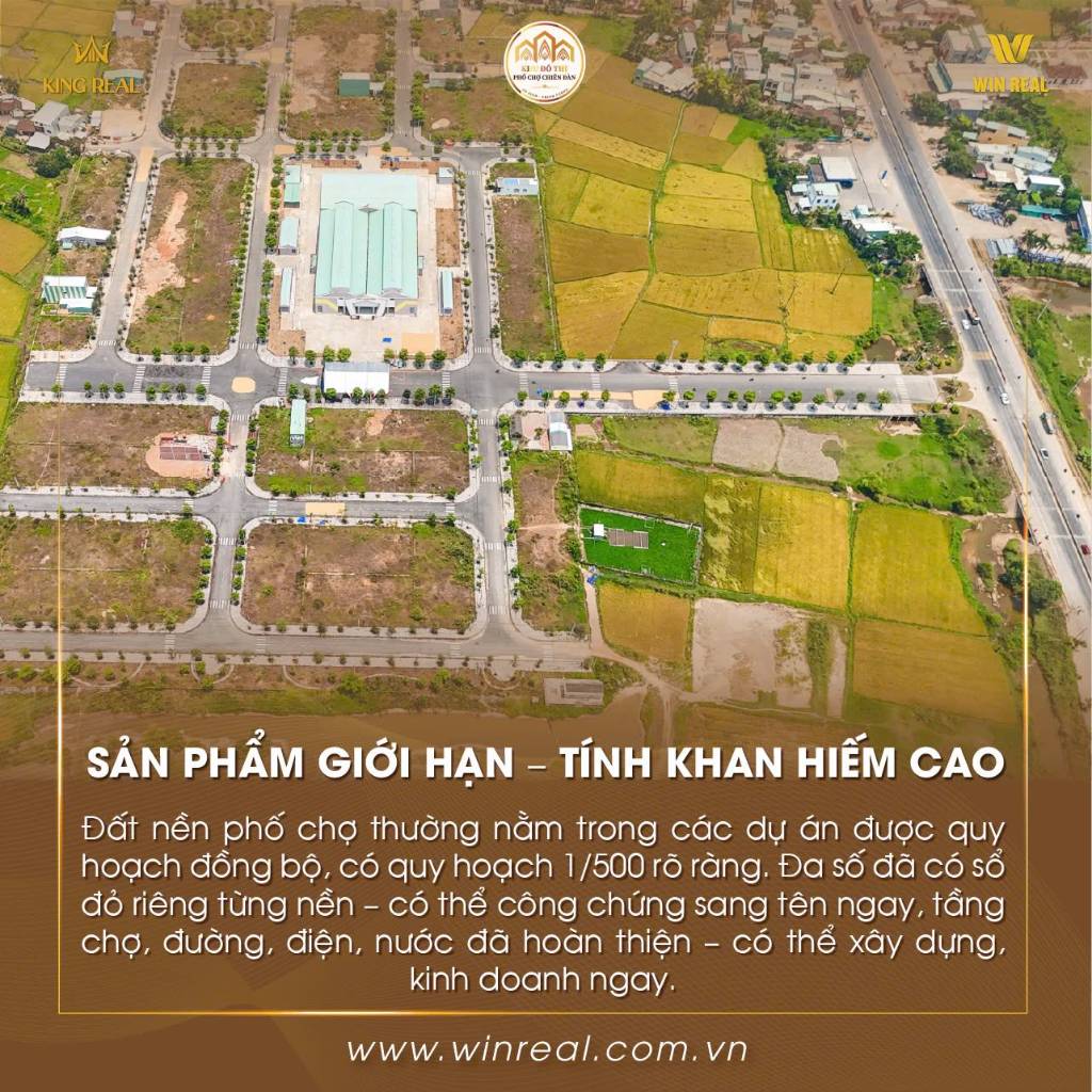 Bán đất nền gần Chợ Chiên Đàn, Phú Ninh, sát QL1A, dt 120m², sổ đỏ, giá từ 1,7 tỷ