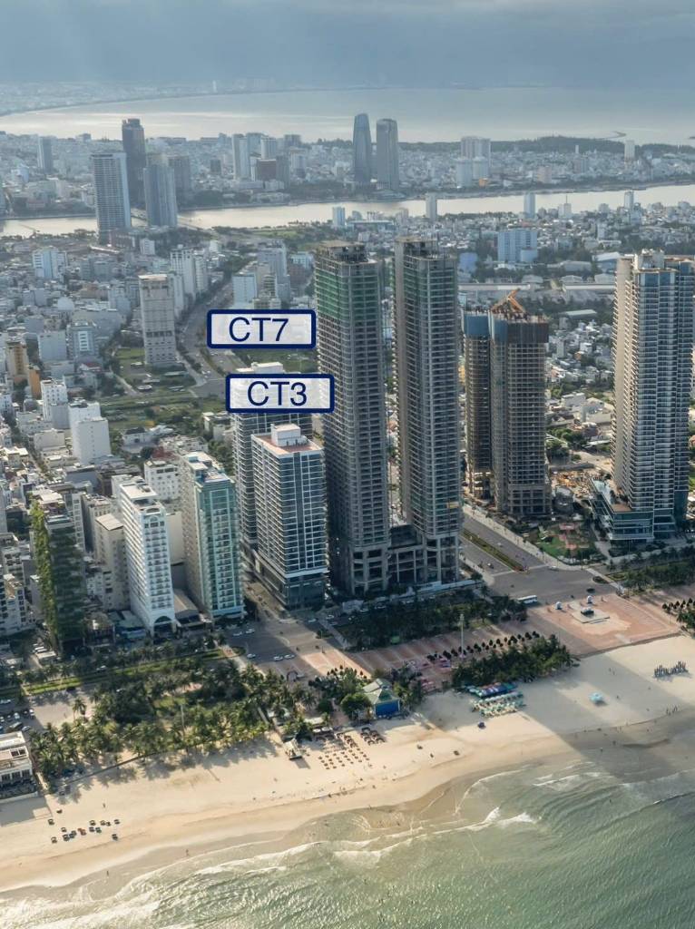 Bán căn hộ Time Square, căn hộ ngay mặt biển Mỹ Khê, view trực diện biển, sở hữu lâu dài