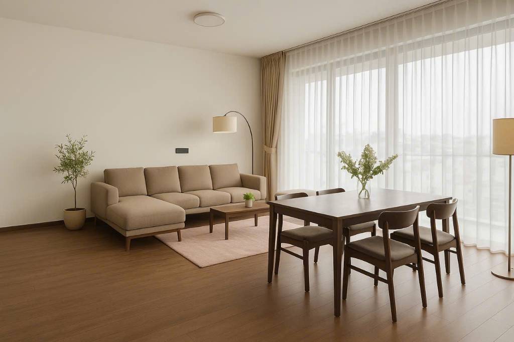 Cho thuê căn hộ studio 1152 đường Láng, Đống Đa, 45m2, nội thất đầy đủ