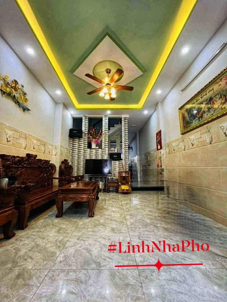 NHÀ MỚI ĐẸP 4TẦNG 56M2 SHR GIÁ 6,8TỶ