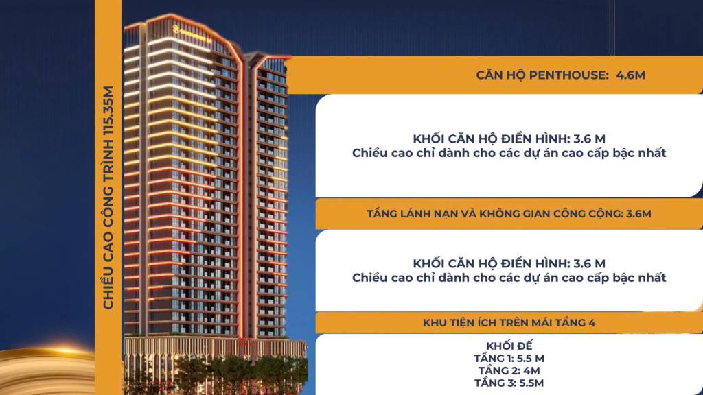 Căn Hộ Capitalsquare Đà Nẵng 2 phòng ngủ giá chỉ từ 5 tỷ 5 - View sông ngay cầu sông Hàn