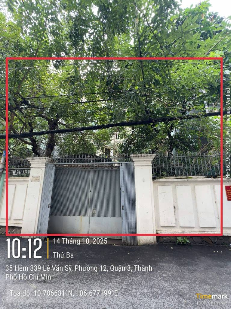 Bán nhà Lê Văn Sỹ, Quận 3, đường 12m, biệt thự sân vườn 9x21m, 4 tầng, giá chỉ 40 tỷ tl