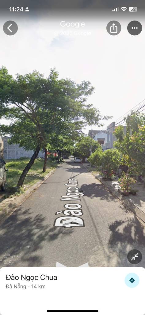 Bán đất Hòa Liên, đường Đào Ngọc Chua, đấu lưng đường biển Nguyễn Tất Thành, Đà Nẵng