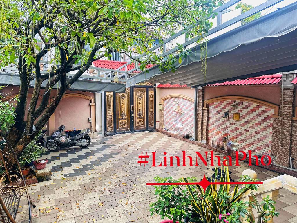 BIỆT THỰ SÂN VƯỜN LÊ QUANG ĐỊNH, 4 TẦNG ĐẲNG CẤP, 270M², SHR, GIÁ 33 TỶ