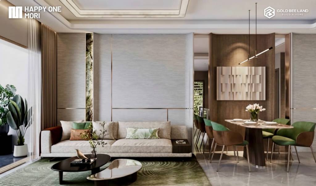 Bán căn hộ Happy One Mori, Hoàng Diệu, ngay trung tâm, thanh toán 3,9tr mỗi tháng sở hữu