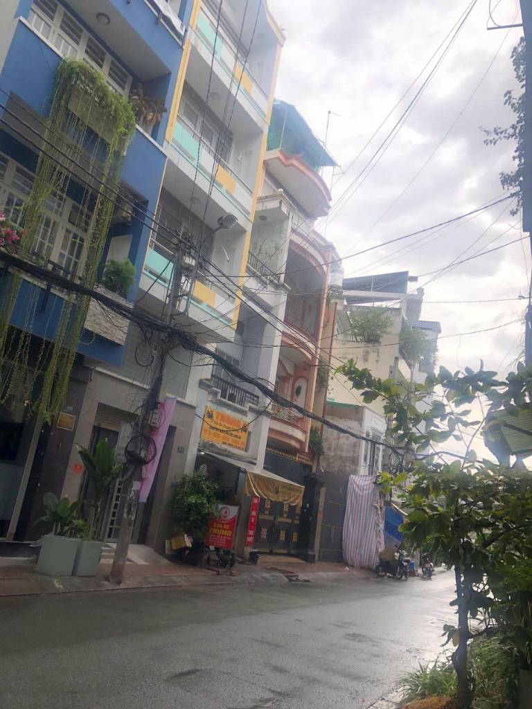 BÁN NHÀ MT NĂM CHÂU, P.BẢY HIỀN, TÂN BÌNH, 5 TẦNG, 4x23M, GIÁ 14.3 TỶ TL