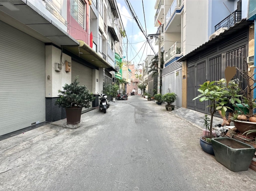 Bán nhà Nguyễn Văn Đậu, hẻm xe hơi 6m 1 trục, 60m2 (4x15m) 5 tầng 5 phòng, 9.9 tỷ tl