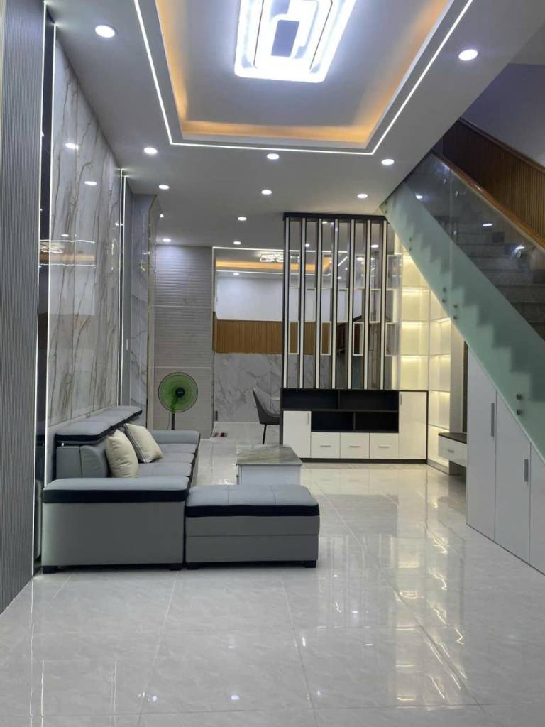 Siêu phẩm nhà 3 tầng mặt tiền Trần Thị Năm, hẻm xe hơi, khu Thị Tứ, sầm uất 60m2 chỉ 5.48 tỷ