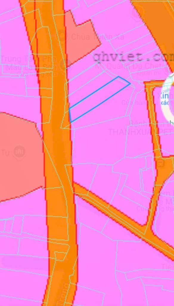 Bán đất bên kia đường 2/4, đường ô tô, gần đèn xanh đèn đỏ Đặng Tất, cách đường 2/4 60m