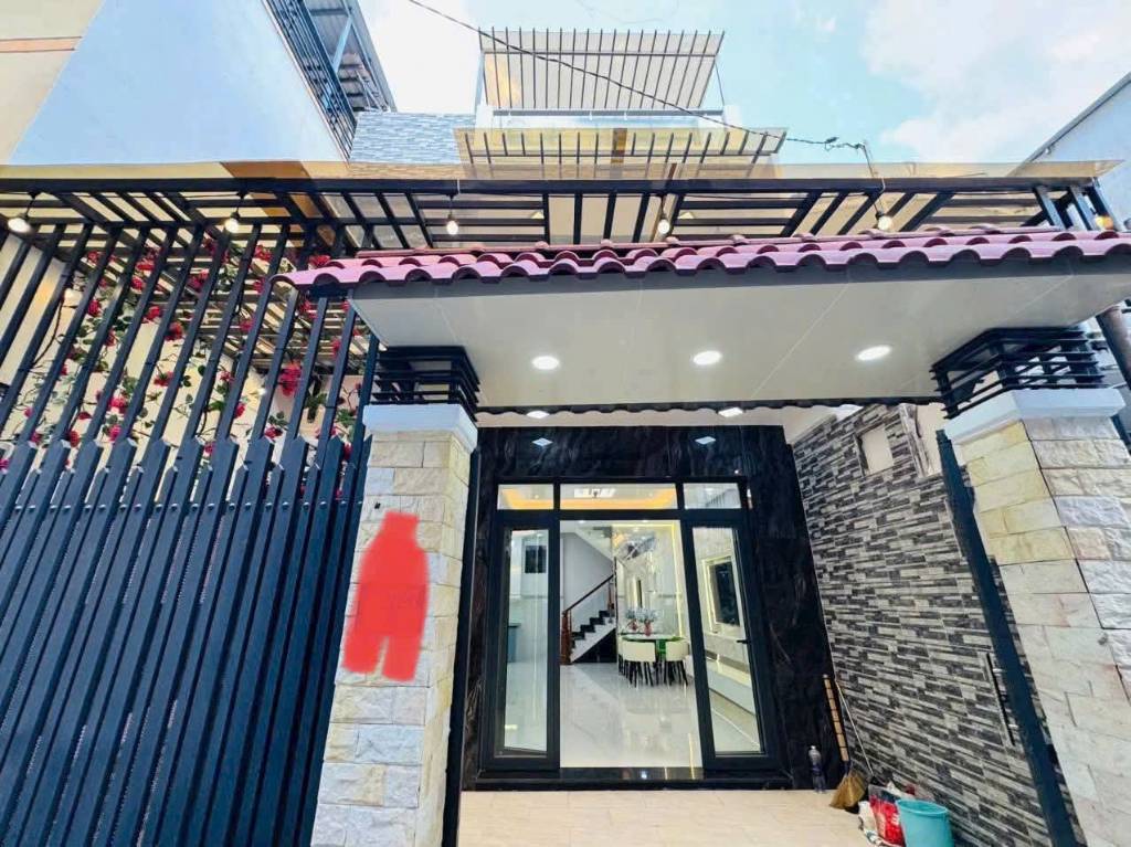 Bán nhà Quận 7, gần ĐH Marketing, thông số đẹp 5,7x12, BTCT 4 lầu, khu dân trí bãi ôtô, nhỉnh 6T