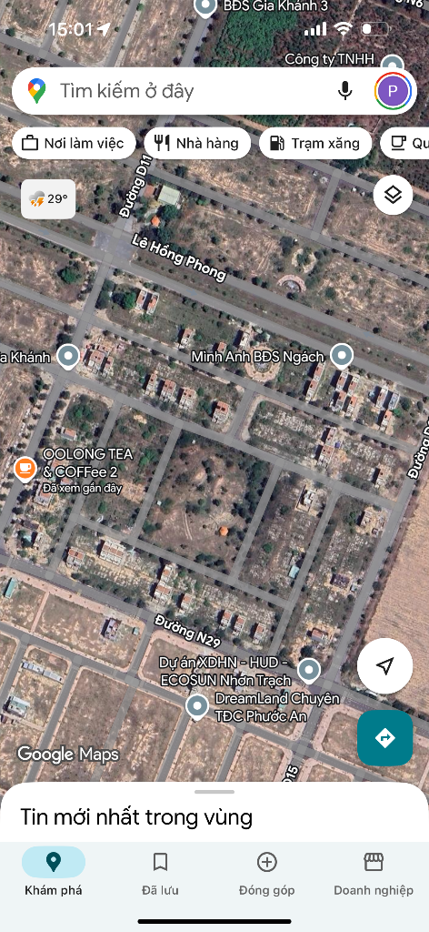 Bán Đất Nền Dự Án 100m2 Khu Đô Thị Mới Phước An, Nhơn Trạch, Tiện Ích Đầy Đủ