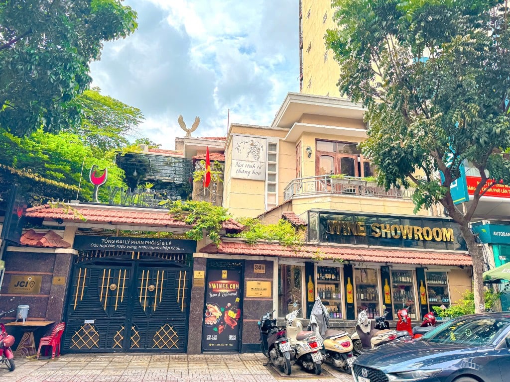 Cho thuê nhà mặt tiền 34B Nguyễn Thị Diệu - Quận 3