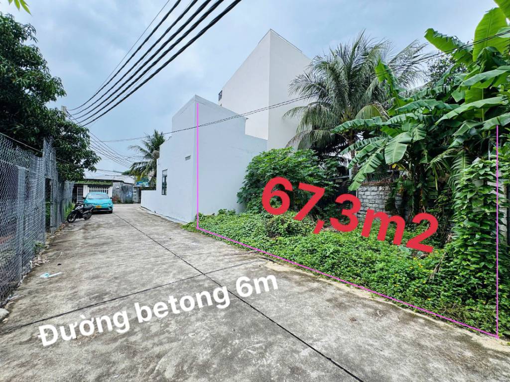 Bán đất thổ cư Vĩnh Trung, Khánh Hòa, đường 6m, cách Nha Trang 6km