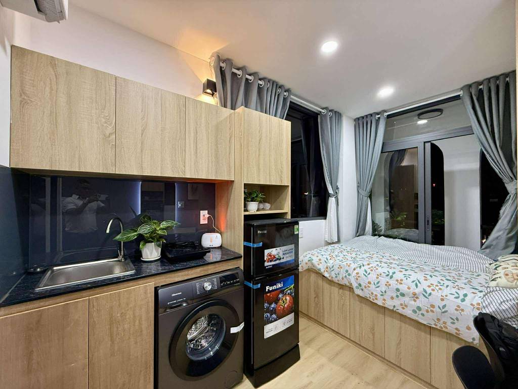 TOÀ CHDV 2MT 89m2 (5.7×16.8) 15 PHÒNG - DOANH THU 90TR/THÁNG - 18.8 TỶ