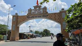 Lô đất 1.100m2. Ngay sát QL50, gần cổng chào Tân Mỹ Chánh- Mỹ Tho cũ, đường ô tô tới đất.