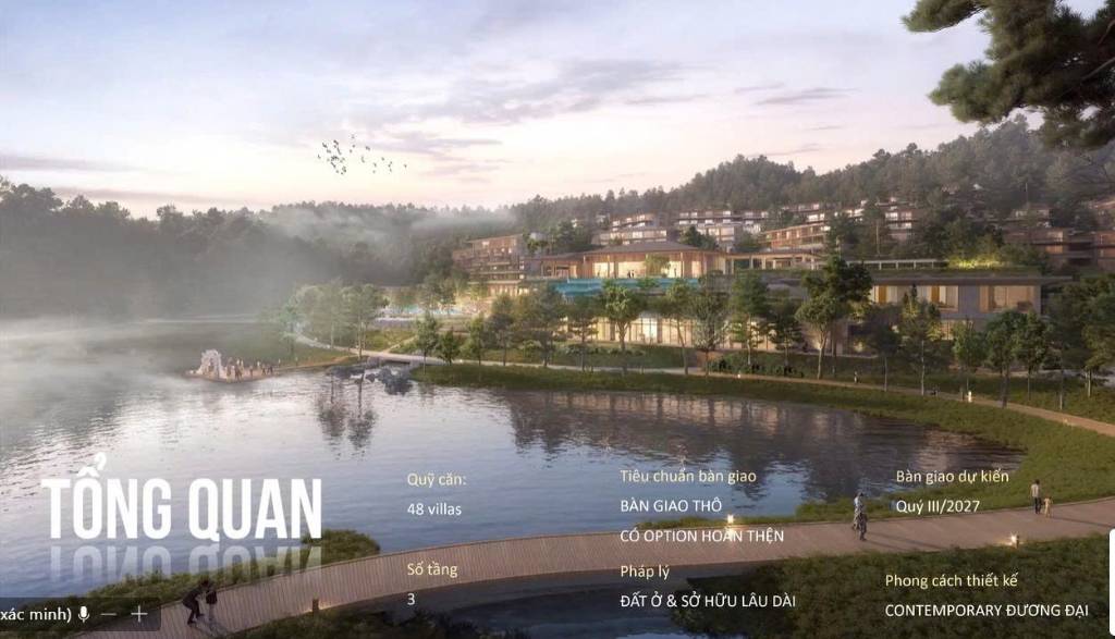 Mở bán căn hộ Row Villa, nằm trong quần thể Intercontinental Thanh Xuân Valley, phân khu mới