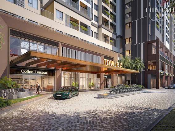 Bán căn hộ The Emerald Garden View, căn hộ xanh chuẩn resort ngay trung tâm Thuận An, chỉ 1,39 tỷ