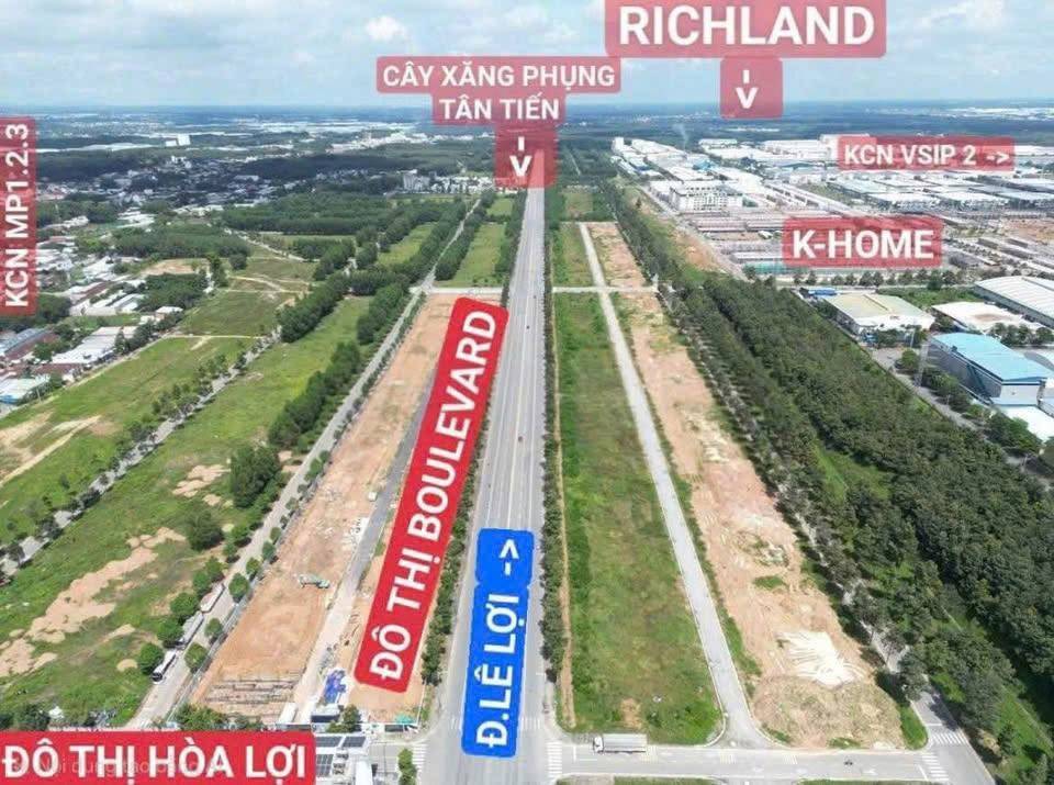 Bán đất nền dự án Richland Residence, 140m2, sổ hồng sẵn, giá đầu tư sinh lời nhỉnh 2 tỷ