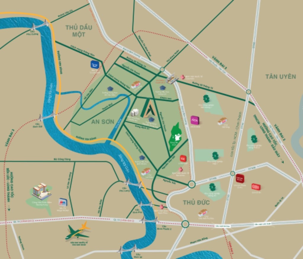 Bán căn hộ The Emerald Garden View, cảnh quan và tiện ích như Resort, thanh toán 210 triệu ký MB