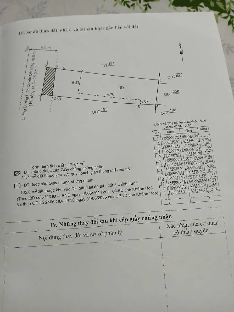 BÁN NHÀ MẶT TIỀN DƯƠNG HIẾN QUYỀN, VĨNH HÒA, 2 TẦNG, 165M², NGANG 6,95M, 18 TỶ 150