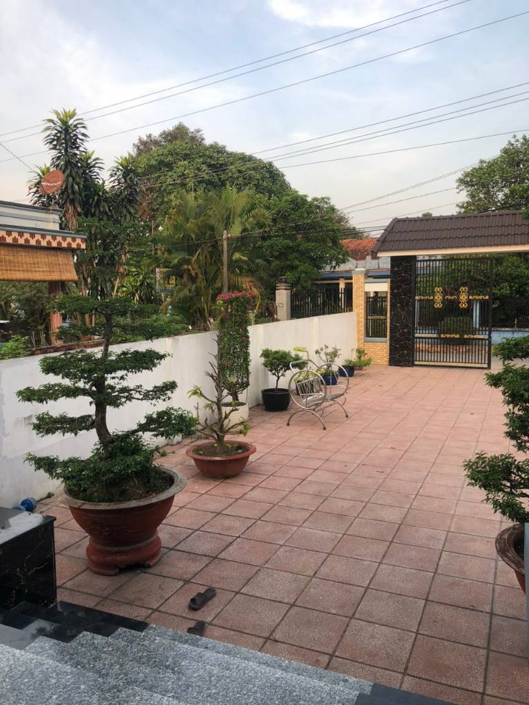 CHÍNH CHỦ BÁN NHÀ BẾN CÁT, BÌNH DƯƠNG, 2 MẶT TIỀN ĐƯỜNG NHỰA THÔNG PHÚ AN, DT 721M2