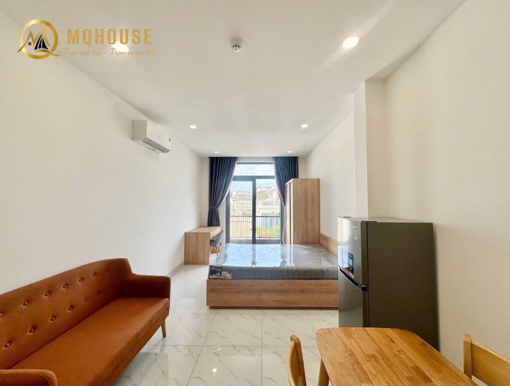 Cho thuê cc mini full nội thất ban công thoáng gần chợ bà chiểu