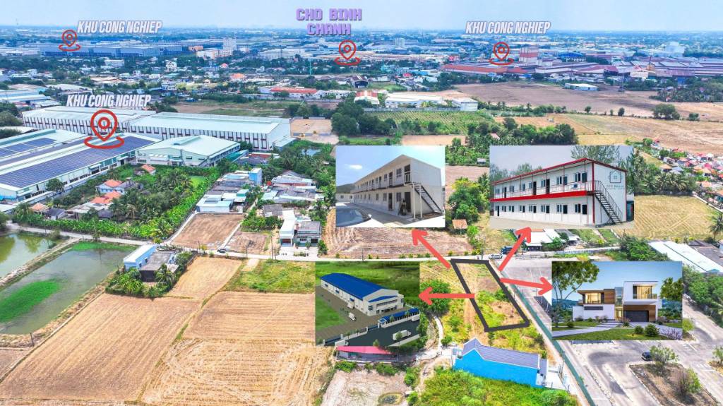 BÁN ĐẤT 150M² TRUNG TÂM THỊ TRẤN BẾN LỨC – GIÁ CHỈ HƠN 1,15 TỶ – SỔ HỒNG RIÊNG