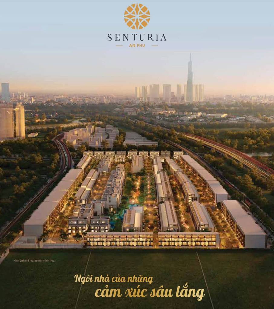 Bán nhà phố biệt thự Senturia An Phú, Quận 2, mặt tiền Song Hành, khu compound cao cấp