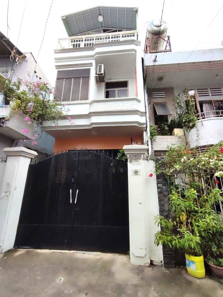 Ô TÔ ĐỖ CỬA, 3 Tầng 5PN 59m2, P17 Bình Thạnh, giá 10.4 ty