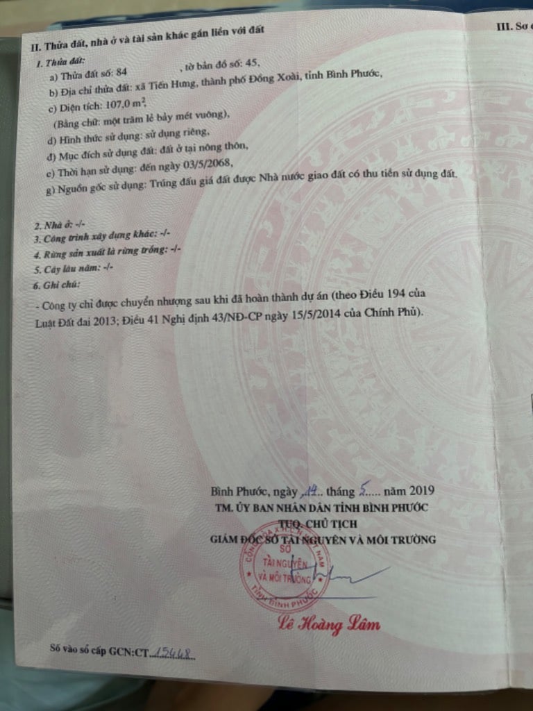 Bán đất chính chủ xã An Viễn, Trảng Bom, Đồng Nai, full thổ cư