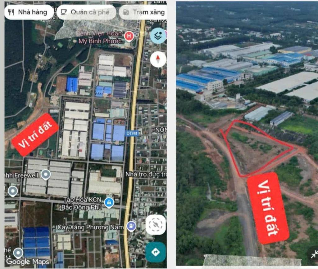 Bán lô đất DT 741, Tân Phú, Bình Phước, dt 650m2 có 100m thổ cư, mt đường nhựa 32m, shr giá 490tr