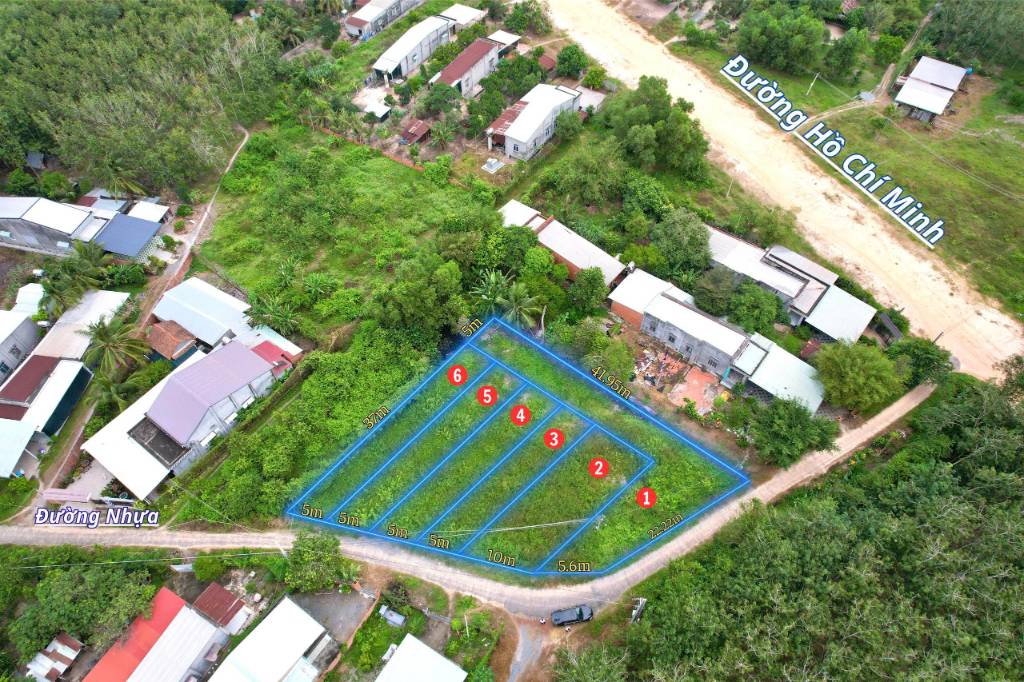 Cụm lô đất xã Phước Đông, Gò Dầu, đất thổ cư, hiện hữu vị trí đắc địa,  giá chỉ từ 980tr