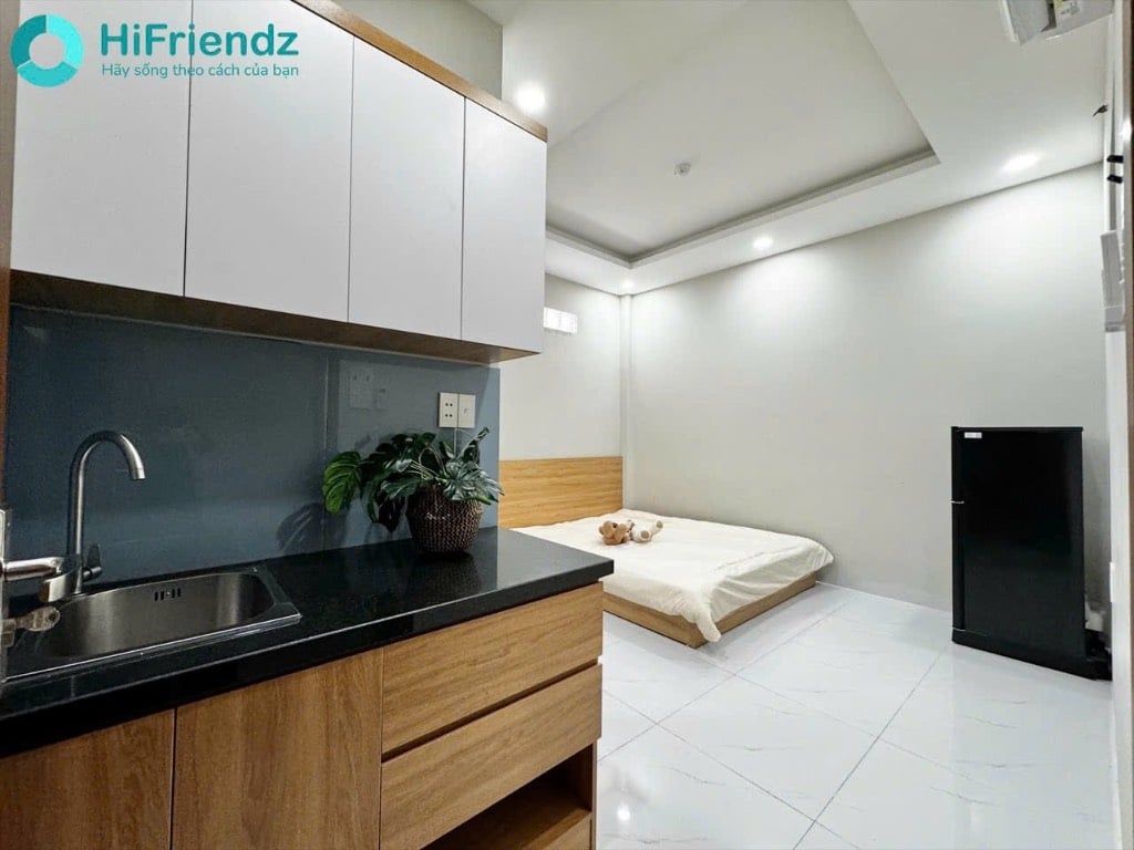 Cho thuê CHDV Phạm Văn Chiêu full nội thất nhận xe điện có thang máy