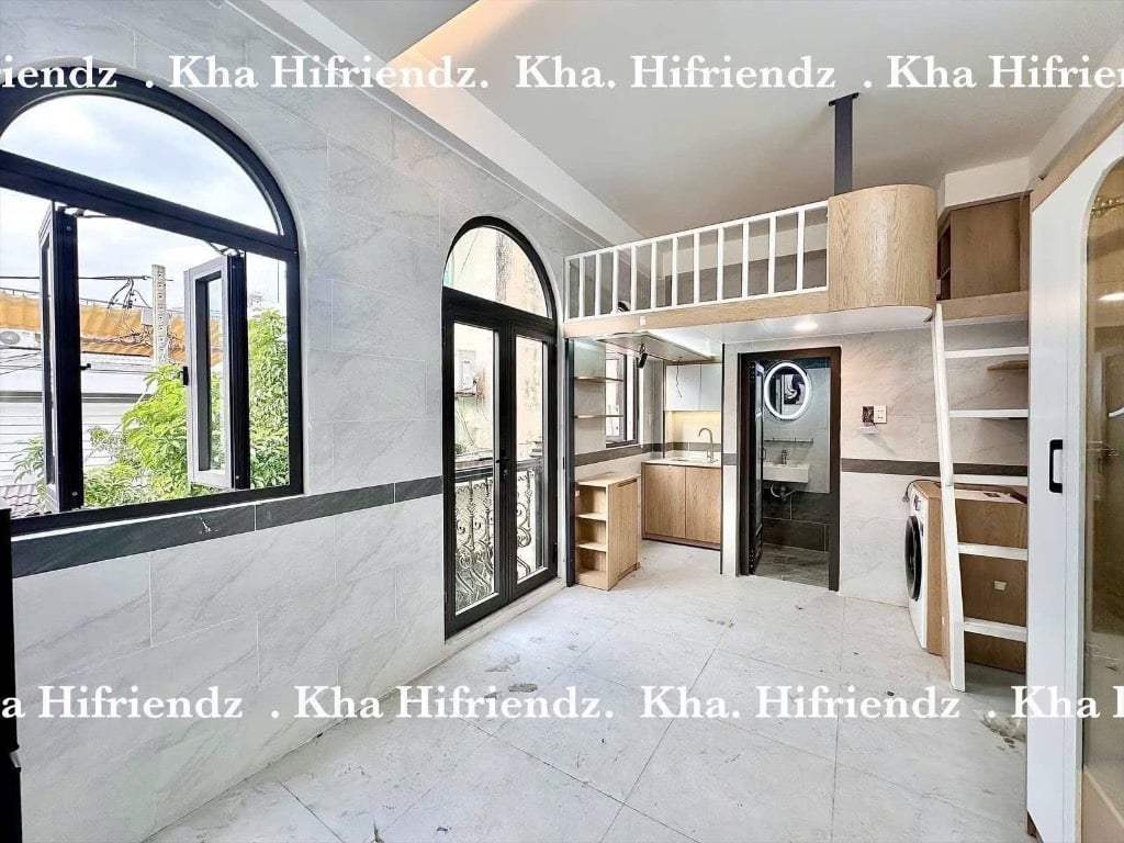 Cho thuê căn hộ Lê Lai, Gò Vấp, có gác mới xây sát Bình Thạnh