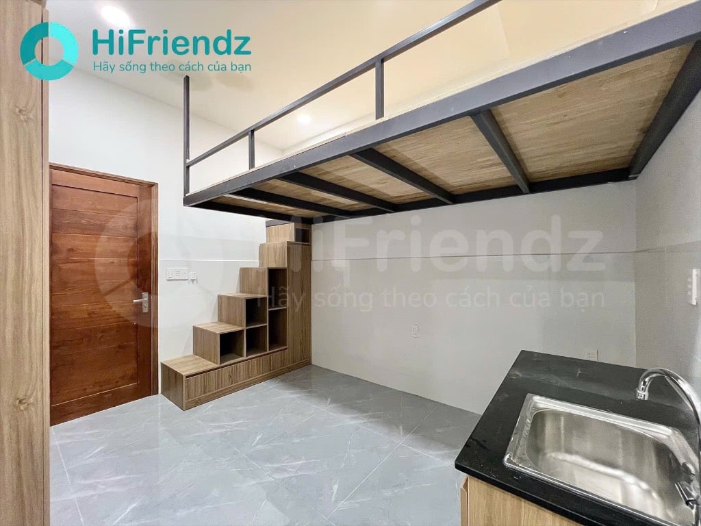 Cho thuê phòng có gác Lê Đức Thọ, Gò Vấp, full nội thất, máy giặc riêng, gần đh Văn Lang