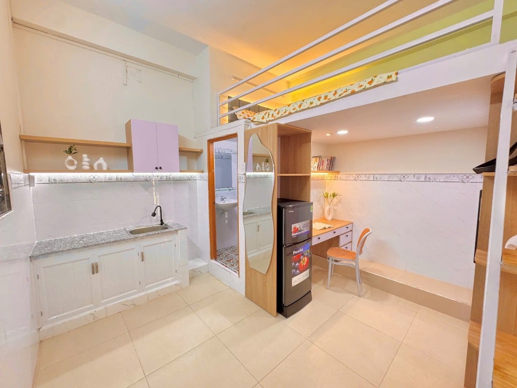 Cho thuê Duplex Hồ Văn Huê, Phú Nhuận, mới toanh, nội thất đầy đủ, giá rẻ