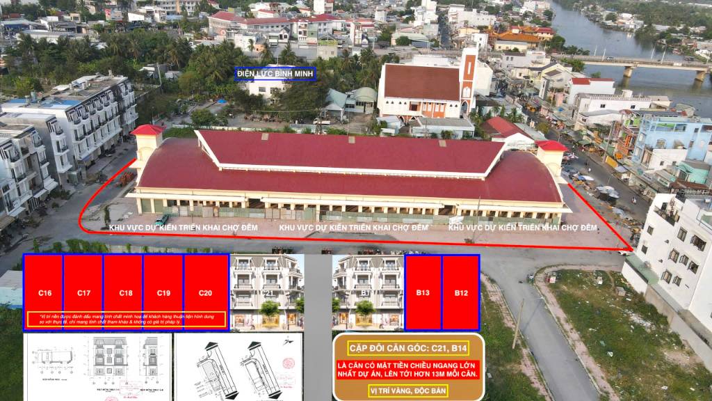 BÁN NHÀ GÓC 2 MẶT TIỀN VĨNH LONG, TRỰC DIỆN CHỢ BÁCH HÓA TỔNG HỢP, CHỢ CÁI VỒN