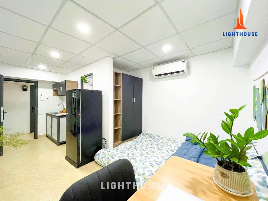 CHO THUÊ STUDIO QUANG TRUNG, FULL NỘI THẤT, GIÁ RẺ 3,4 TRIỆU